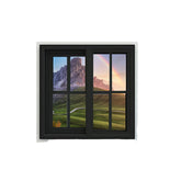 Warren 24x24 window top quality factory price bathroom aluminum sliding window design for house
